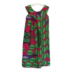 AFRICAN DUTCH WAX 100% COTTON DRESS
